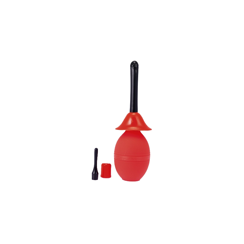 Bombilla Enema Roja – 350 ml – Higiene íntima previa